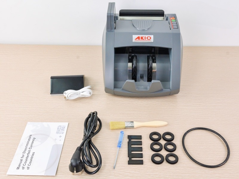 trọn combo máy đếm tiền AKIO AD-2024 cam kết: Nguyên seal-chất lượng cao-bảo hành trọn đời